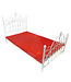 Kiotos Verführerisches rotes PVC-Bettlaken 200 x 220 cm – wasserdicht und pflegeleicht