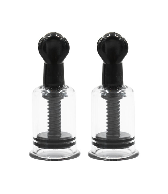 Kiotos Adjustable Kio Twist Suction Cups - Black, 2.1 cm, Pair for Pleasure