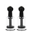 Kiotos Kio Twist Cups Schwarz S | Verstellbare Saugnäpfe für intensive Stimulation