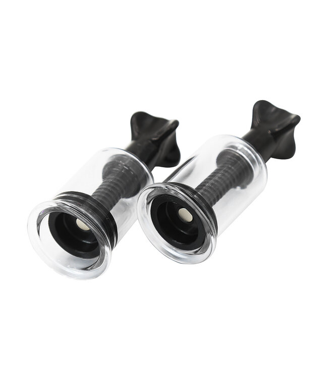 Kiotos Kiotos Verstelbare Zuigcups Zwart Ø 2,1 cm Set Van 2