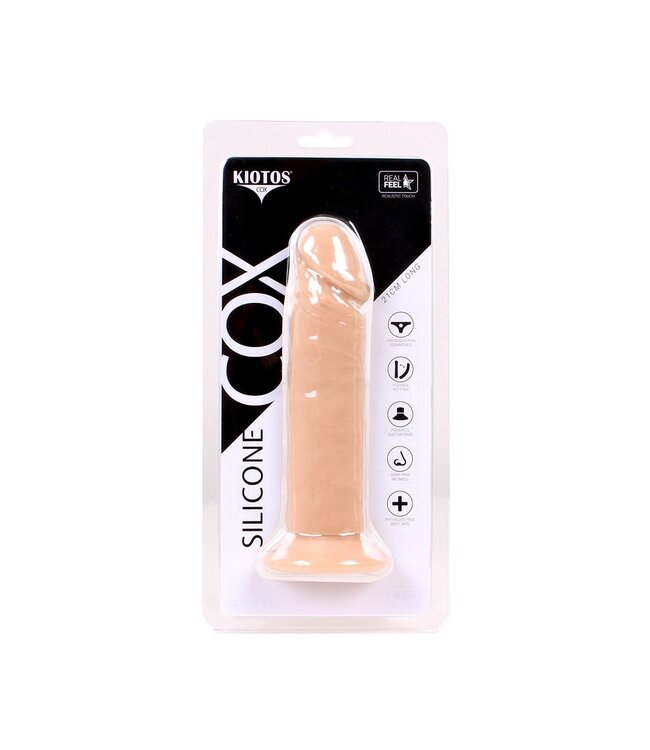 Kiotos COX Kiotos COX 21cm Realistic Silicone Dildo with Suction Cup