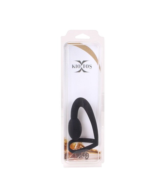 KIOTOS X Kiotos X Siliconen P-Spot Anaal Stimulator Met Flexibele Ring 45mm