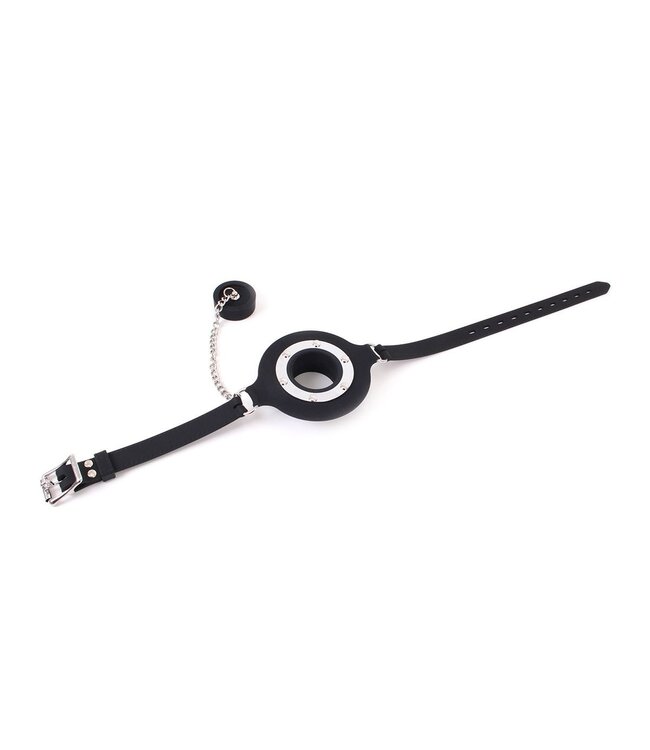 KIOTOS X Kiotos X Silicone Open Mouth Gag Met Metalen Ring En 40mm Diameter