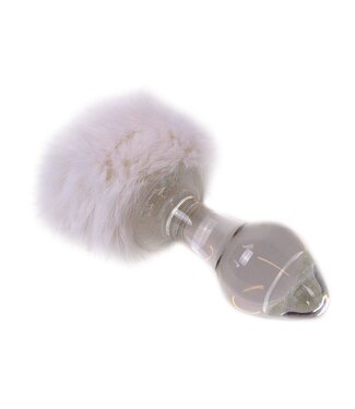 Kiotos Glass Kiotos Glass Glazen Buttplug 13 cm Wit Voor Warm-Koele Sensaties
