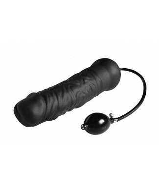 Titan Inflatable Dildo 53,5 cm Zwart - Opblaasbaar en Extra Groot