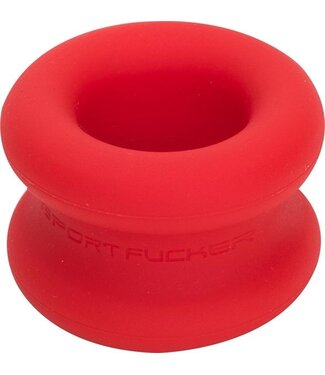 Sport Fucker Bequemer Silikon-Ballstretcher Rot | Ideal für sicheres Ballstretching