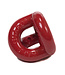 Sport Fucker Half Guard Sport Fucker Cock Ring - Red, Stretchable TPR Design