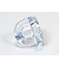 Sport Fucker Zelle Sport Fucker Verstellbarer Cockring - Transparent, Schwarz, Rot