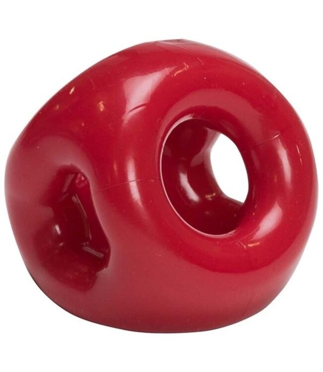Sport Fucker Sport Fucker Energy Cockring Met Drie Ringen En Ball Stretcher Rood