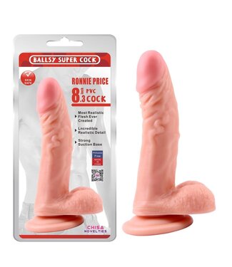 Chisa Dildo Chisa 21 cm Met Sterke Zuignap En Realistisch PVC Ontwerp