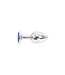 Kiotos Elegant Blue Aluminium Butt Plug - 9.5 cm, High Quality & Stylish