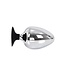 Kiotos Steel Stainless Steel Large Butt Plug with Suction Cup - 60mm & 70mm