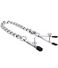 Kiotos Steel Adjustable Nipple Clamps with Heavy Chain for Intense Play