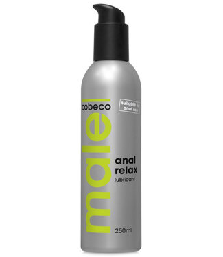 Cobeco Male MALE Anal Relax Lubricant 250ml - Thick Texture for Comfort & Pleasure