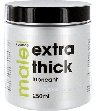 Cobeco Male Male Extra Thick Lubricant 250ml - Safe, Long-lasting & Comfortable