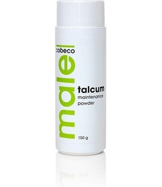 Cobeco Male MALE Talkumpuder 150 g – Optimaler Schutz für Latex & Masturbatoren