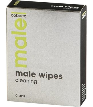 Cobeco Male Cobeco Male Cleansing Wipes - Fresh & Gentle, Pack of 5