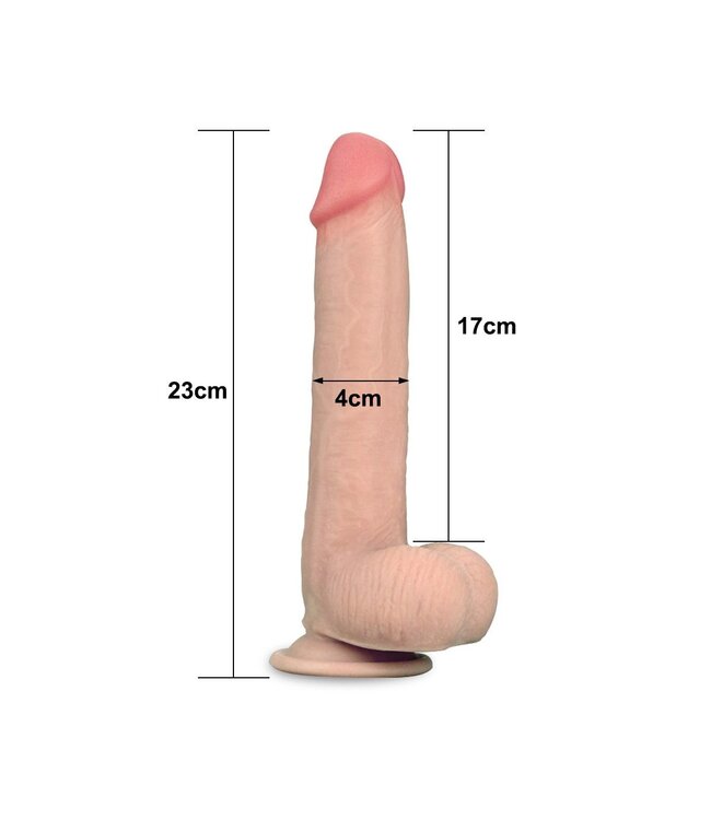 Kiotos COX Realistic 23cm Bendable Sliding Skin Dildo - Soft & Flexible Pleasure