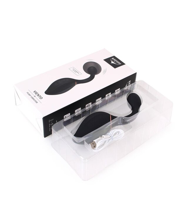 Kiotos Vibez Viento Inflatable Silicone Anal Vibrator – Rechargeable & Safe