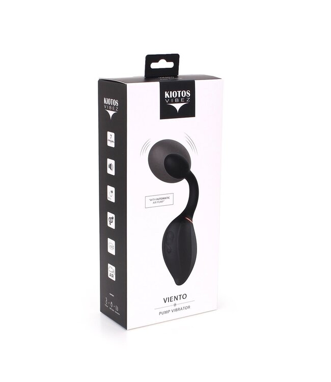 Kiotos Kiotos Vibez Viento Oplaasbare Siliconen Anale Vibrator Met 7 Vibraties