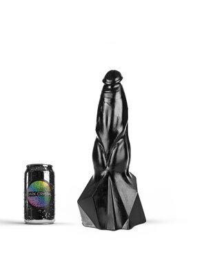 Dark Crystal Dark Crystal Black Dildo 29,5 cm | Flexibel, wasserdicht & sicher
