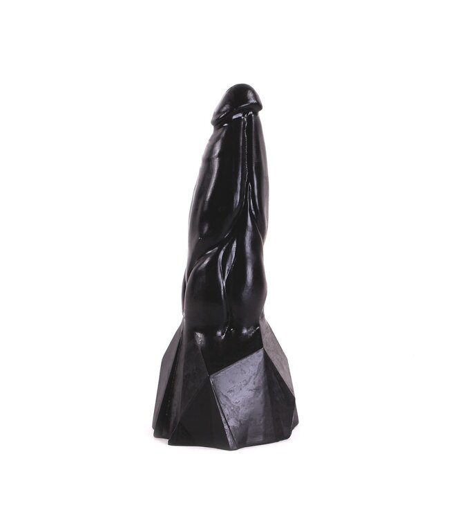 Dark Crystal Dark Crystal Black Dildo 29,5 cm | Flexibel, wasserdicht & sicher