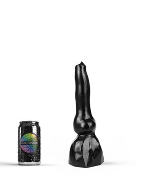 Dark Crystal Dark Crystal Black The Slide Dildo 27cm - Flexible & Waterproof
