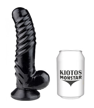 Kiotos Monstar Kiotos Monstar Flexibele Dildo 22,5 cm Met Zuignap En Ribbels