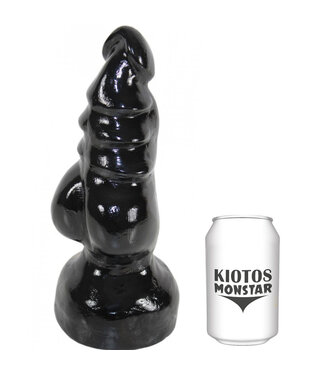Kiotos Monstar Kiotos Monstar Flexibele Dildo 27x9 cm Met Drakenreliëf, Veilig & Waterdicht