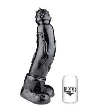 Kiotos Monstar Kiotos Monstar Tijger 33 cm Dildo Met Spikes Flexibel En Waterdicht