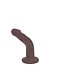 Kiotos COX Realistischer Dildo mit Saugnapf in Braun - 18,5 cm flexibles Vergnügen