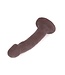 Kiotos COX Realistic 18.5 cm Brown Dildo with Suction Cup - Flexible TPE