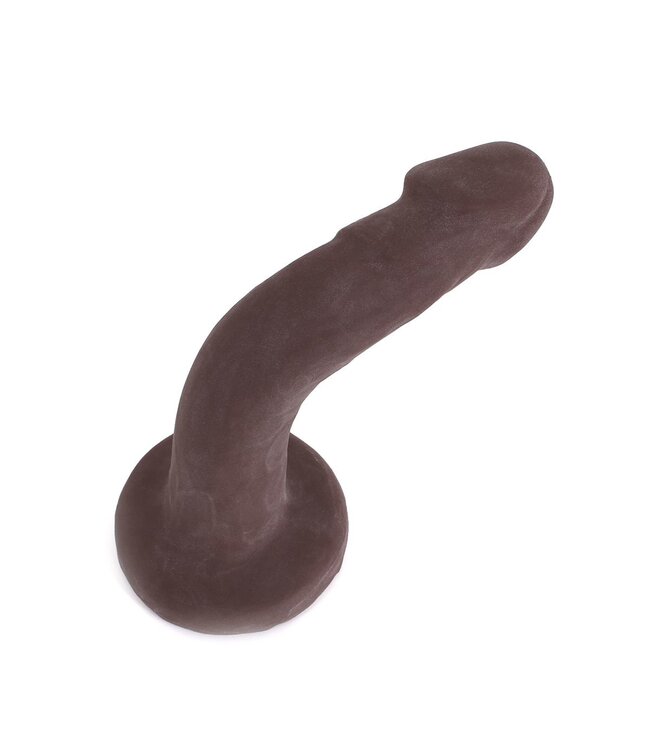 Kiotos COX Kiotos COX Realistische Bruine Dildo Met Zuignap 18,5 cm Flexibel TPE