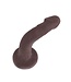 Kiotos COX Kiotos COX Realistische Bruine Dildo Met Zuignap 18,5 cm Flexibel TPE
