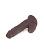 Kiotos COX Kiotos Cox Realistische Bruine Dildo 15 cm Met Zuignap En Flexibel TPE