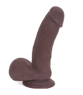 Kiotos COX Realistischer Dildo mit Saugnapf Braun 19 cm | Hochwertiges TPE Material