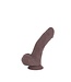 Kiotos COX Realistischer Dildo Braun 20 cm mit Saugnapf – Flexibel & Wasserdicht