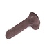 Kiotos COX Realistischer Dildo Braun 20 cm mit Saugnapf – Flexibel & Wasserdicht