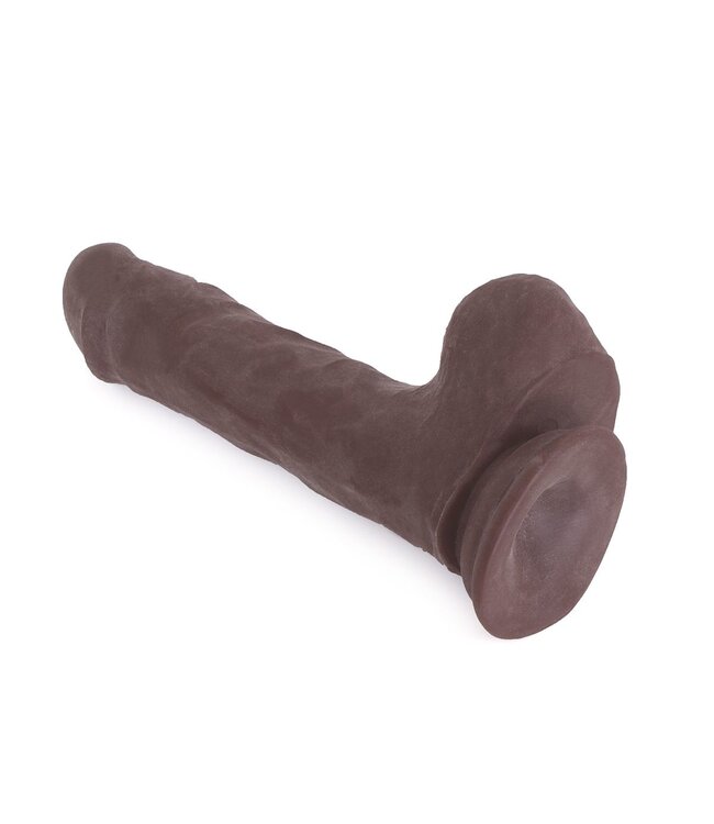 Kiotos COX Kiotos Cox Realistische Bruine Dildo 20 cm Met Stevige Zuignap En TPE