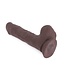 Kiotos COX Realistischer Dildo Braun 20 cm mit Saugnapf – Flexibel & Wasserdicht