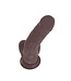 Kiotos COX Realistischer Dildo Braun 20 cm mit Saugnapf – Flexibel & Wasserdicht