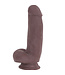 Kiotos COX Realistic Brown Suction Cup Dildo 17.5 cm - Flexible TPE Design