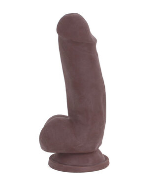 Kiotos COX Kiotos COX Realistische Bruine Dildo 18 cm Met Zuignap En Flexibel TPE