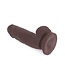 Kiotos COX Realistischer Dildo mit Saugnapf in Braun – 18 cm flexibel & sicher