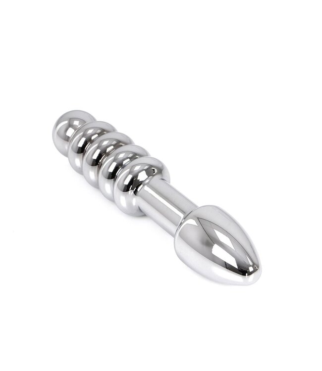 Kiotos Steel Elegant Double-Sided Steel Dildo - 19 cm Aluminium Alloy