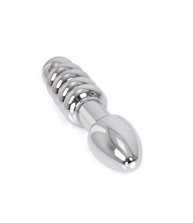 Kiotos Steel Elegant Double-Sided Steel Dildo - 19 cm Aluminium Alloy