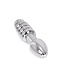 Kiotos Steel Dubbele Stalen Dildo Met Aluminiumlegering En 5 Ballen – 19 cm