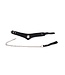 Elegantes PU-Lederhalsband mit verstellbarem Riemen (39-49 cm)