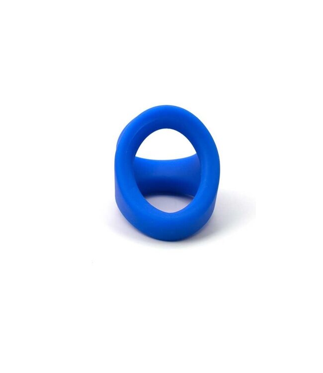 Sport Fucker Siliconen 2-in-1 Comfort Cockring Freeballer Blauw – Bodysafe & Duurzaam