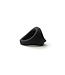 Sport Fucker Liquid Silicone Freeballer: 2-in-1 Comfortable Cock Ring - Black